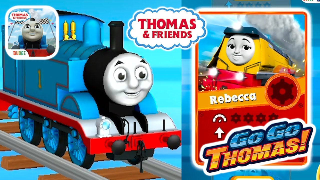 Thomas & Friends: Go Go Thomas! #78 🔵🔵🏀🍁🧡 Thomas VS Rebecca at Funnel Tunnel! 2 Player Mode Diamond