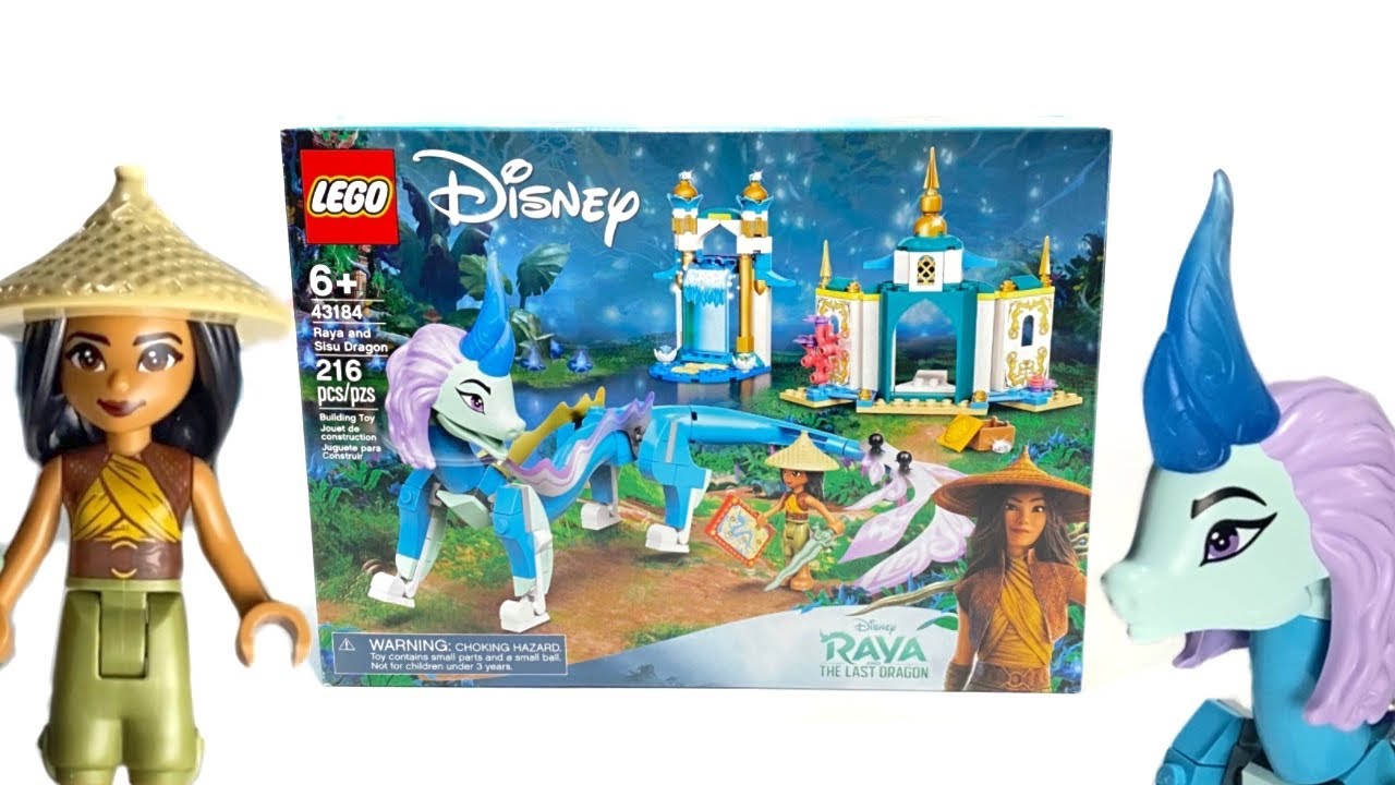 LEGO Raya and Sisu Dragon Set Review! - 2021 LEGO Disney 43184 REVIEW!