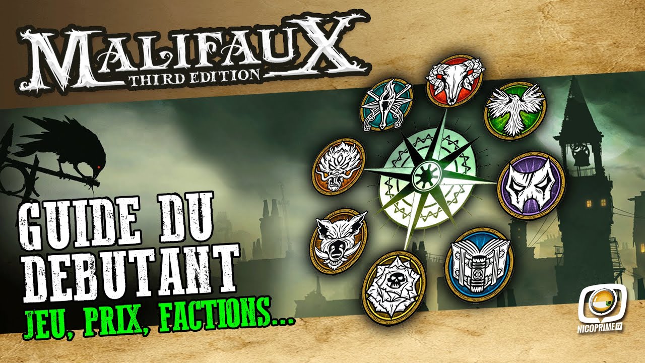 Malifaux - Guide du Débutant - Jeu/univers - Prix - Factions