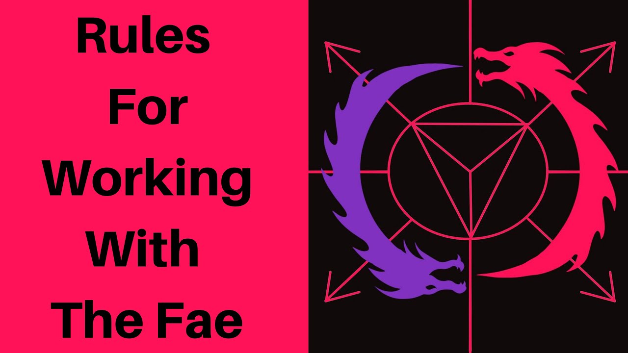 RULES FOR WORKING WITH THE FAE