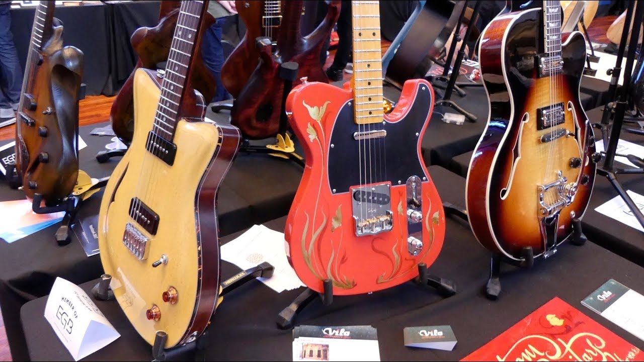 DIEGO VILA GUITARS at Guitar Summit 2017
