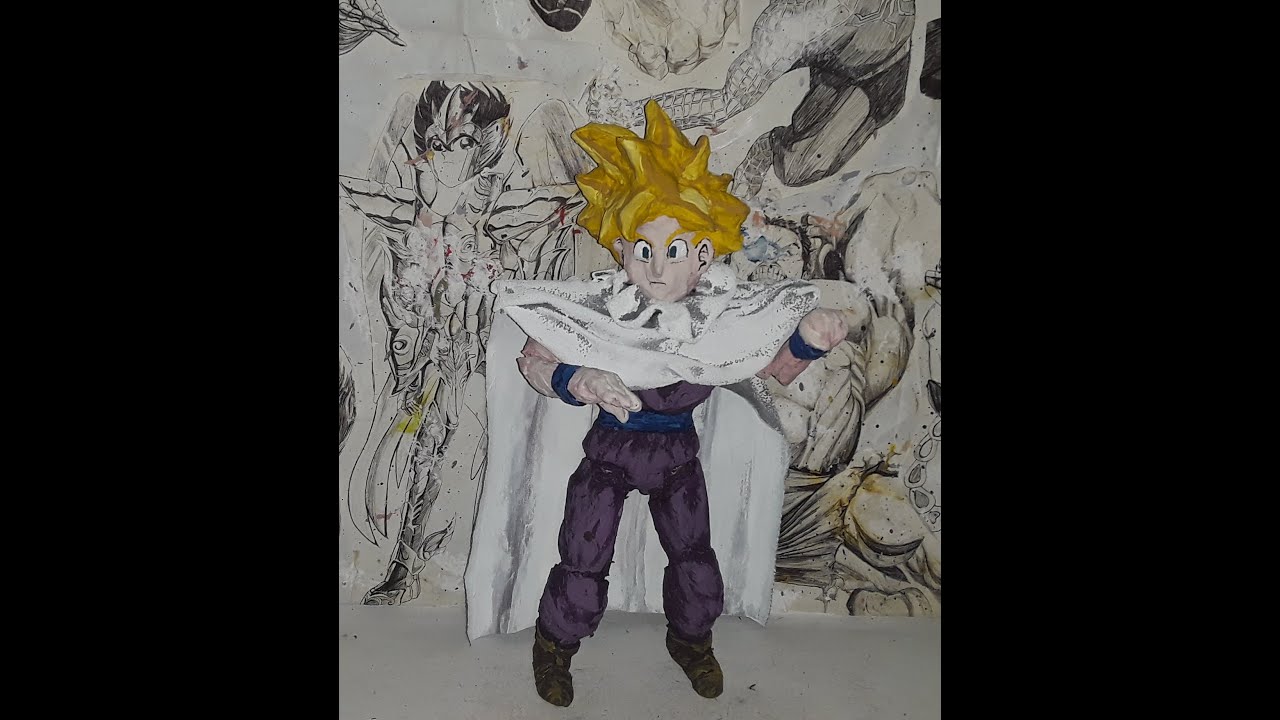 GOHAN CELL GAMES/ DRAGON BALL Z/ FIGURA DE PAPEL