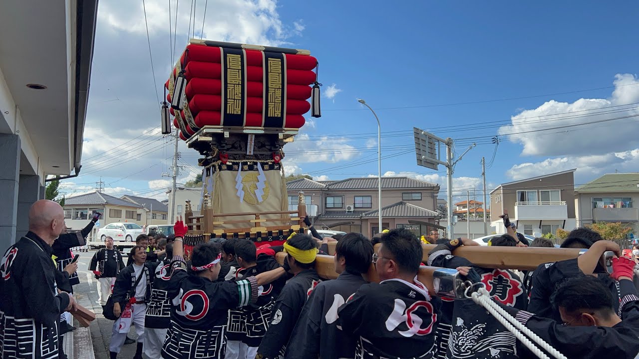 令和五年度戸島神社秋季例大祭 乙島祭り 川﨑支部千歳楽土曜巡行