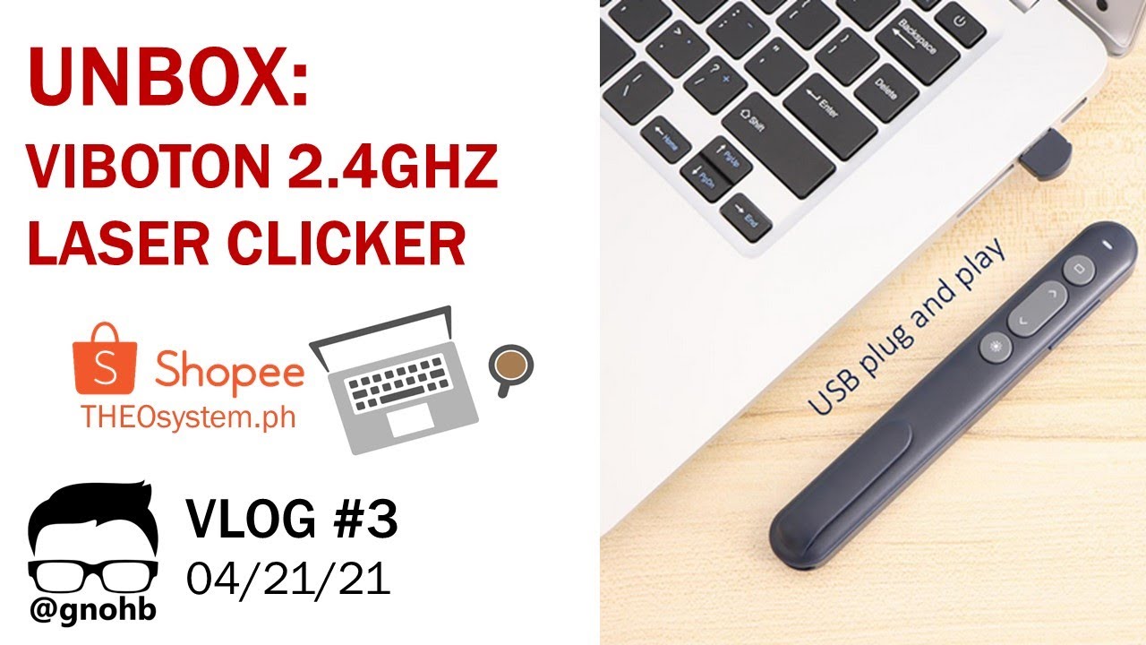 UNBOX: VIBOTON 2.4GHZ LASER CLICKER