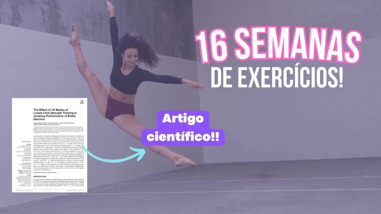 Como melhorar a ALTURA DOS SALTOS no ballet?