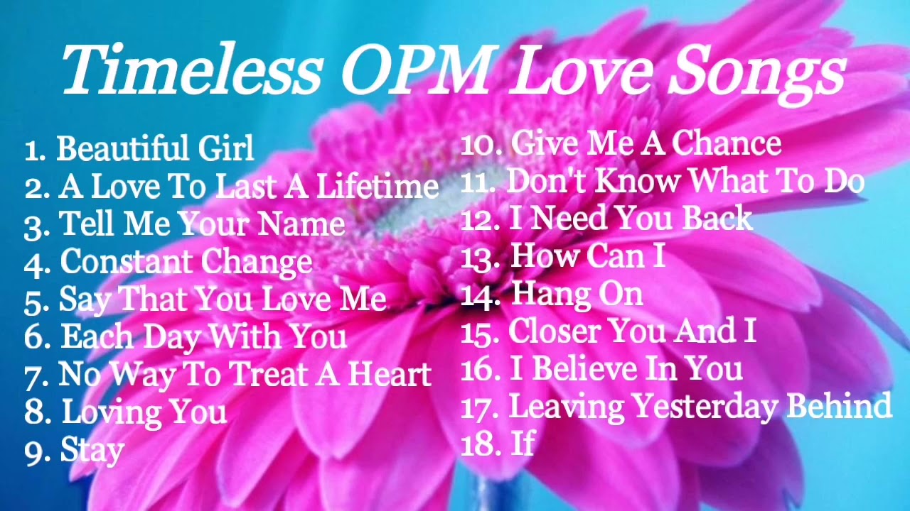 TIMELESS OPM LOVE SONGS | COMPILATION | PRINCESS ERICA VLOGS AND MUSIC