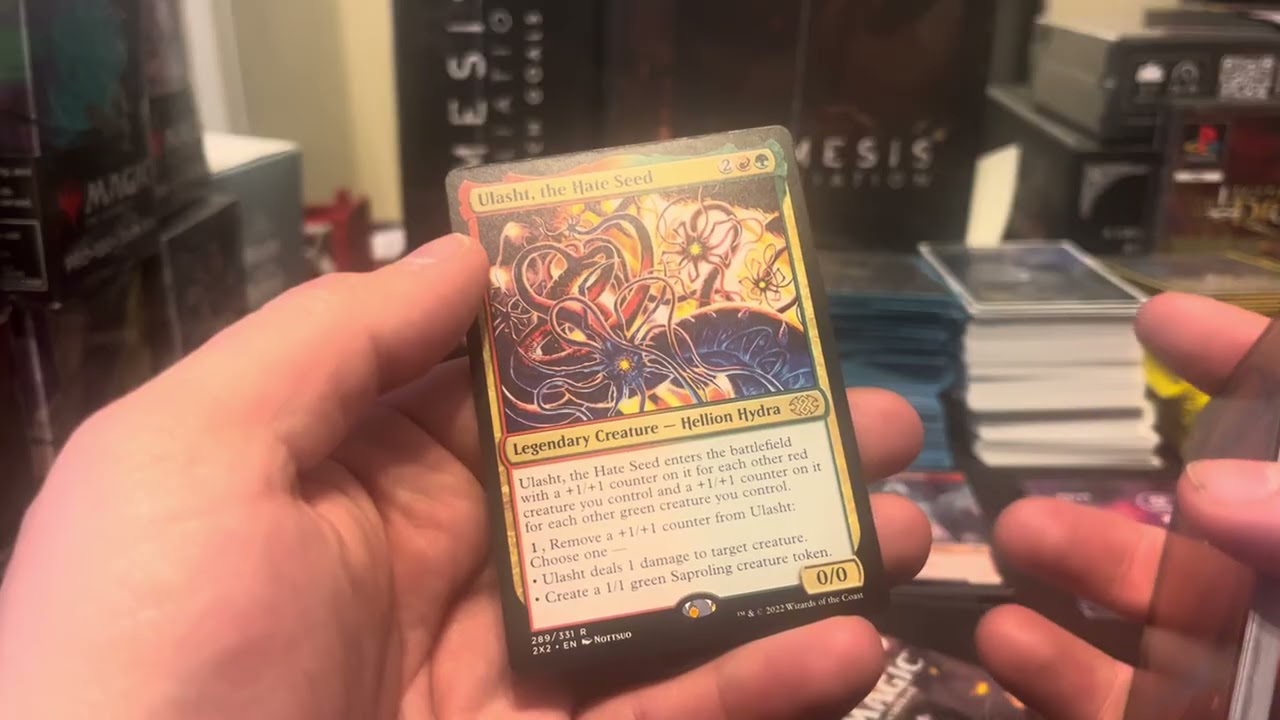 Double masters 2022 boosters wish me luck #mtg 
