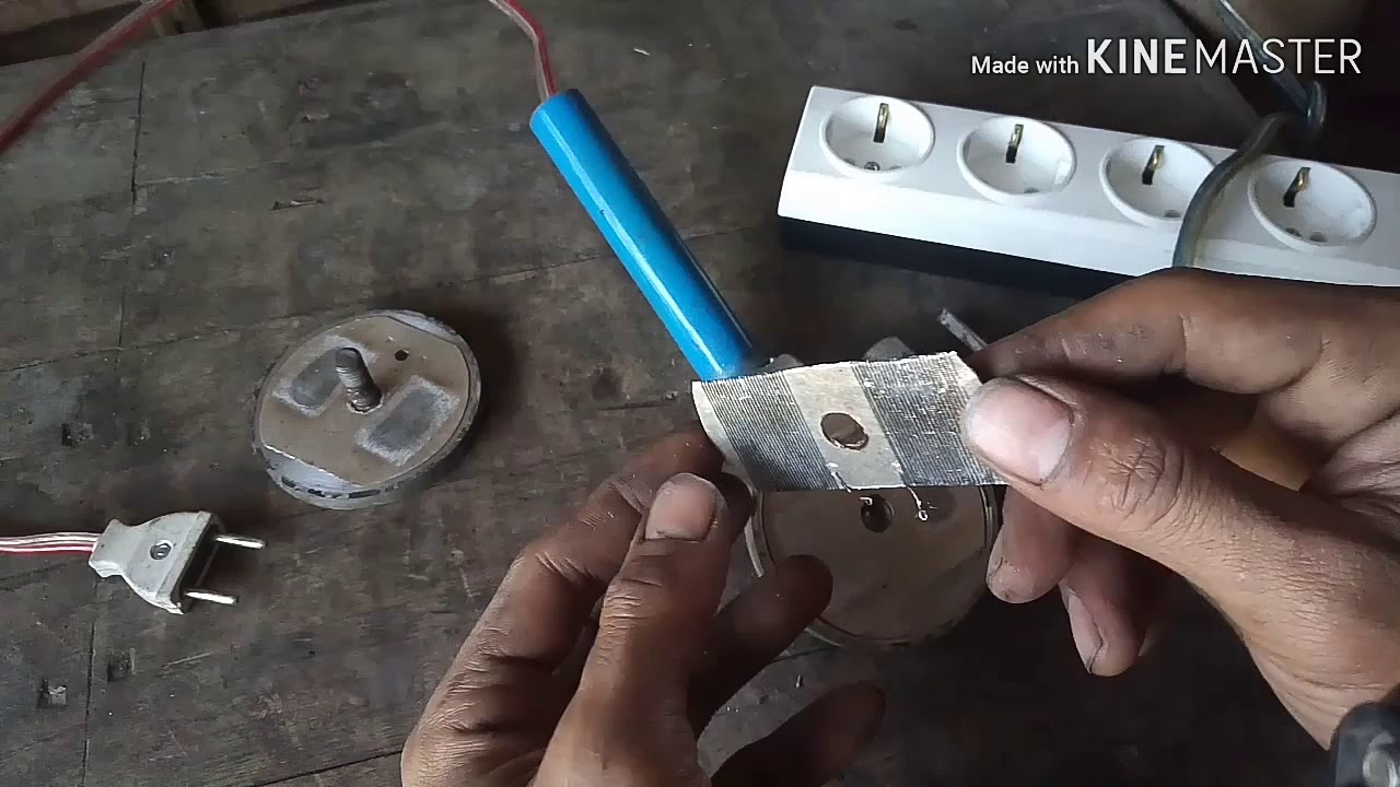 cara memperbaiki tambalban elektrik(memperbaiki elemen pemanas tambalban)