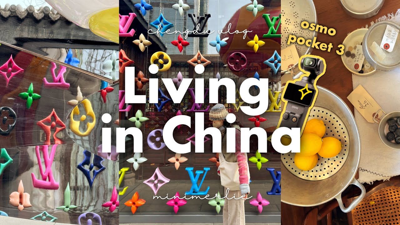 China Vlog 🍋 DJI Osmo Pocket 3 vs iPhone 15 Pro Max, Aesthetic Test Vlog with Chinese New Year Vibes