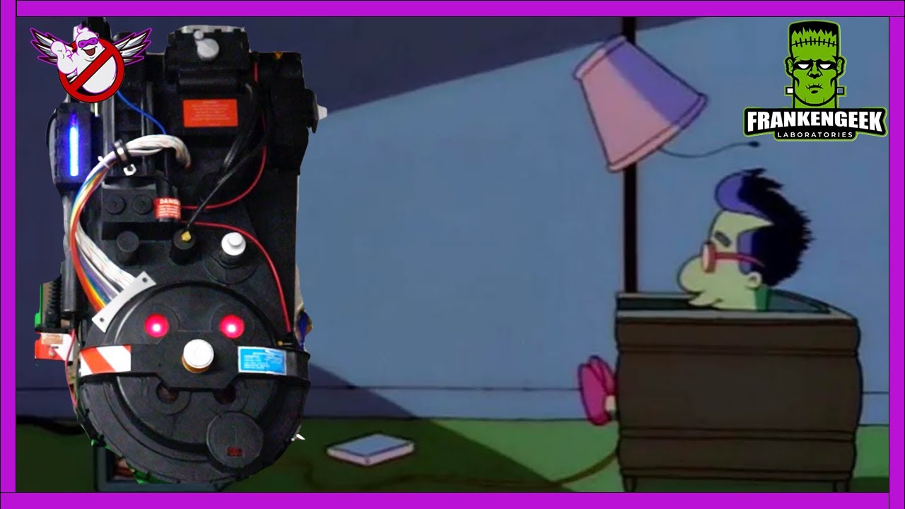 Инсталляция полноразмерного усилителя от Frankengeek! #ghostbusters #protonpack