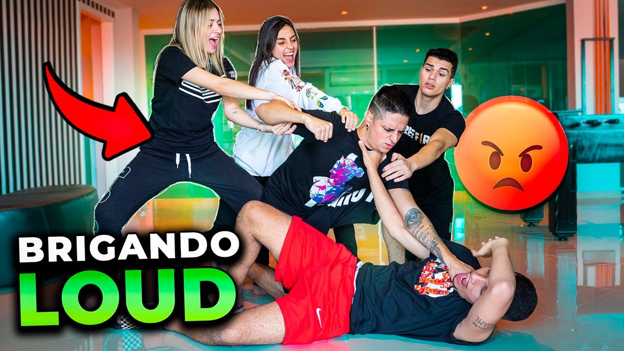ELE PASSOU O DIA INTEIRO BRIGANDO COM TODOS DA LOUD!!