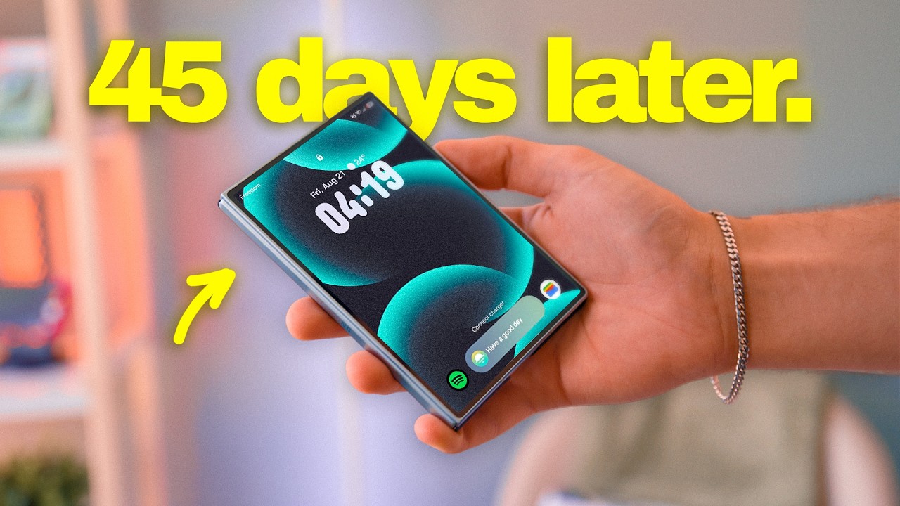 Galaxy Z Fold 8, 45 дней спустя: медовый месяц закончился&hellip; (Честный обзор)