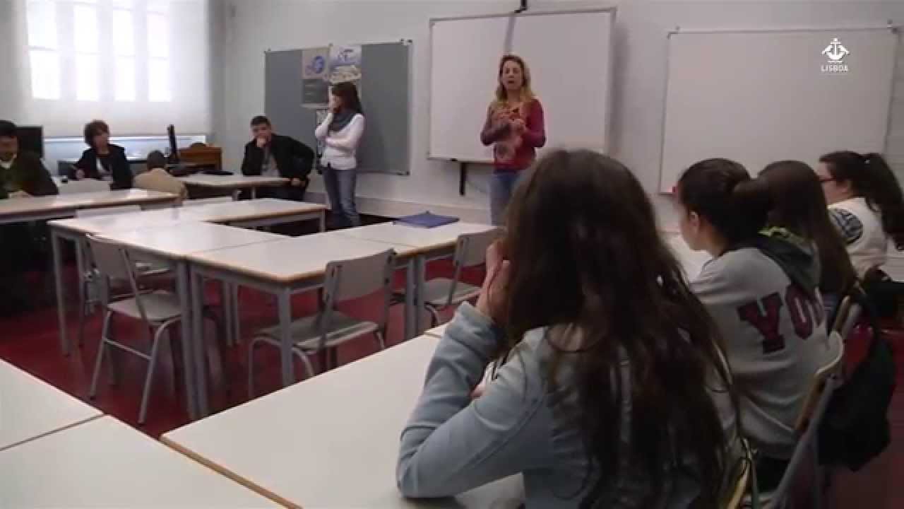 APRESENTAÇÃO DO OP ESCOLAR A ALUNOS DO 8º ANO