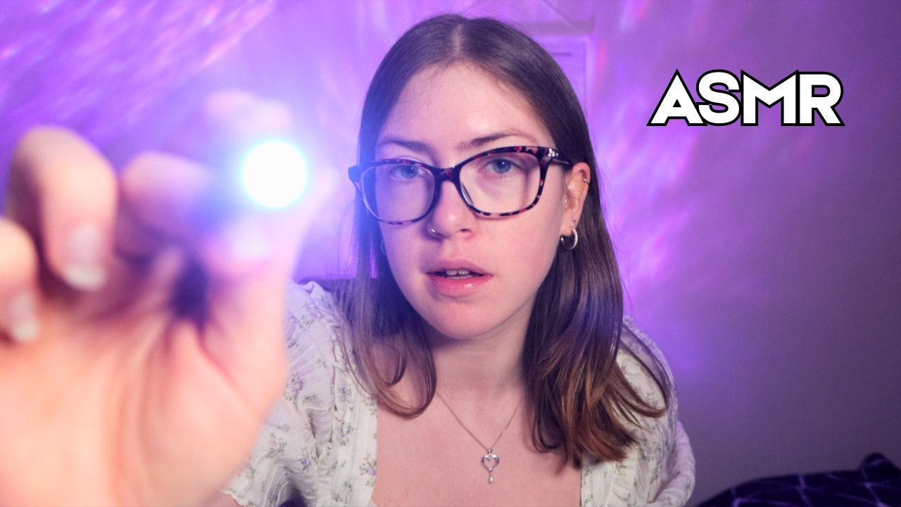 ASMR Eye Exam Roleplay! Optician light tests, lenses and colour blind tests | Calm with Carla ASMR