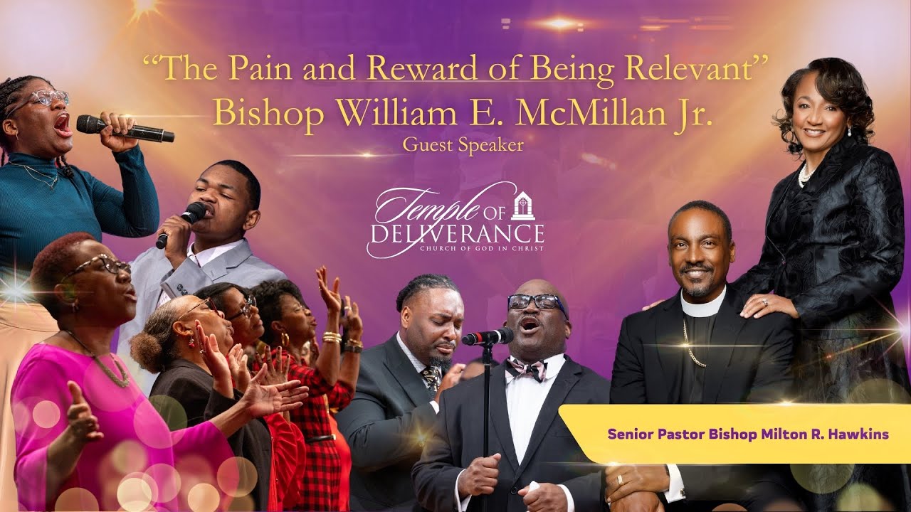 Temple of Deliverance LIVE! | Bishop William E. McMillan Jr.