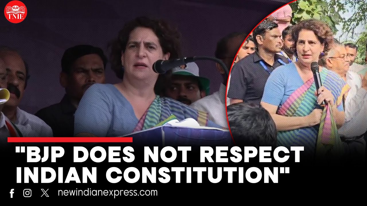 Wayanad Bypoll | BJP's policies only help businessmen friends | Priyanka Gandhi attacks the Centre