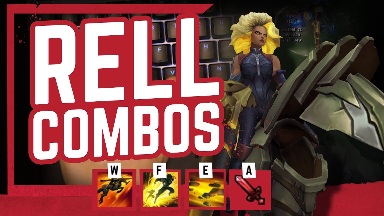 ALL RELL COMBOS | Rell Champion Guide feat. Vander