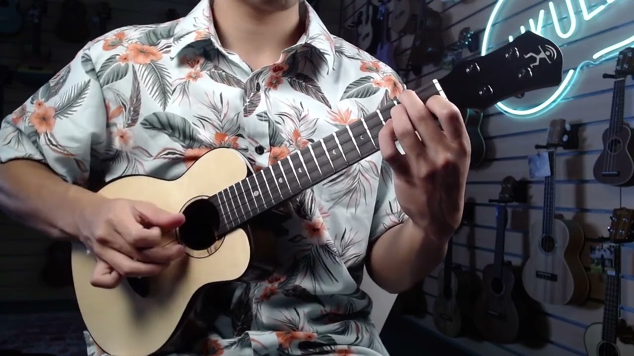 ANueNue Moonbird Concert Ukulele Sound Demo - UC200