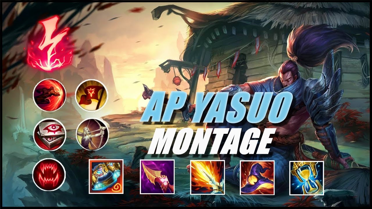 AP Yasuo Montage #4 - AP Yasuo Build Season 11 - League Of Legends Best Yasuo Plays 2020