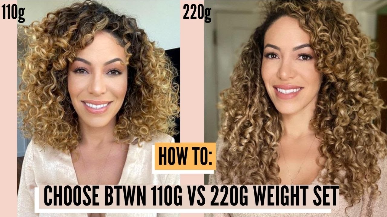 Curly Clip-In Hair Extensions 220g vs. 110g | Bebonia Curly Hair Extensions