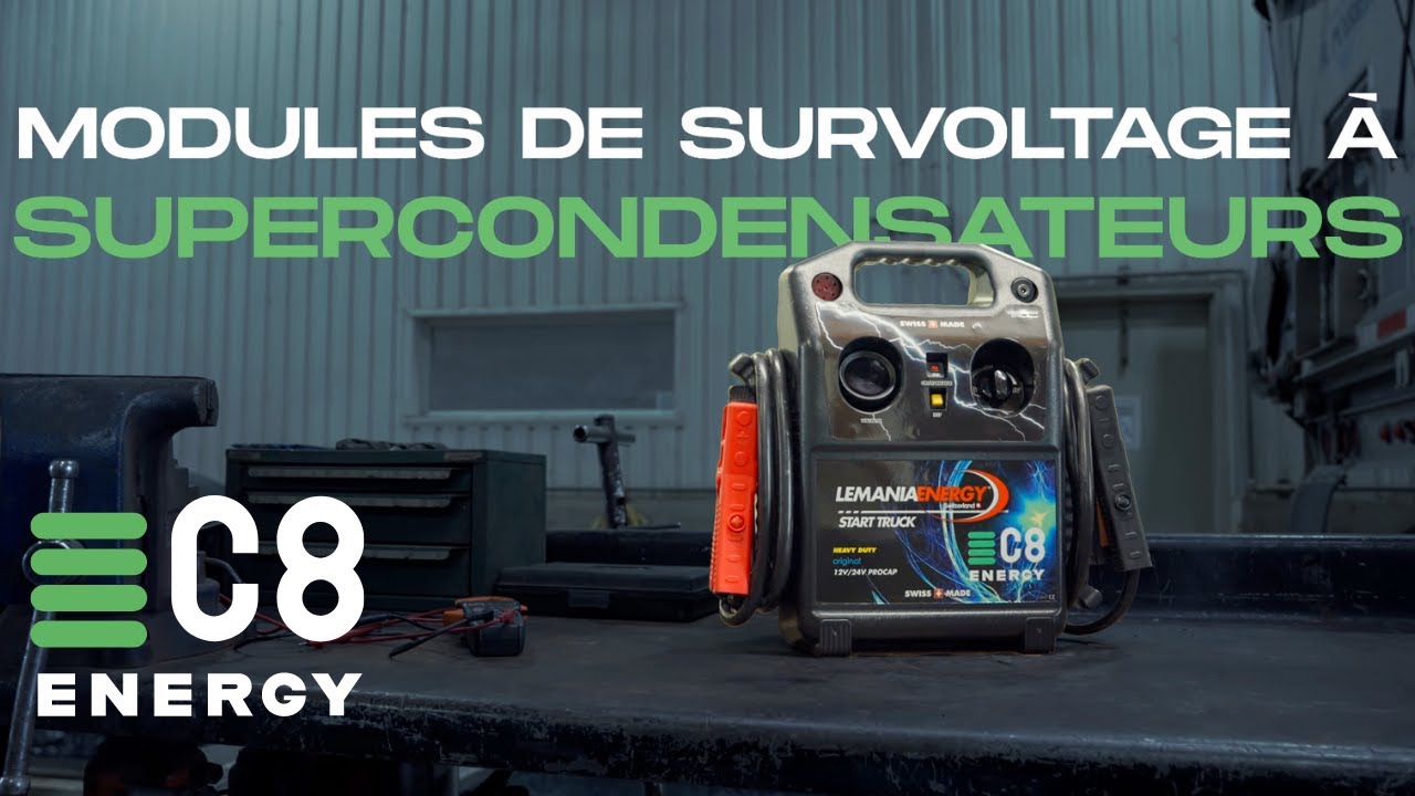 Découvrez nos Boosters à Supercondensateurs!