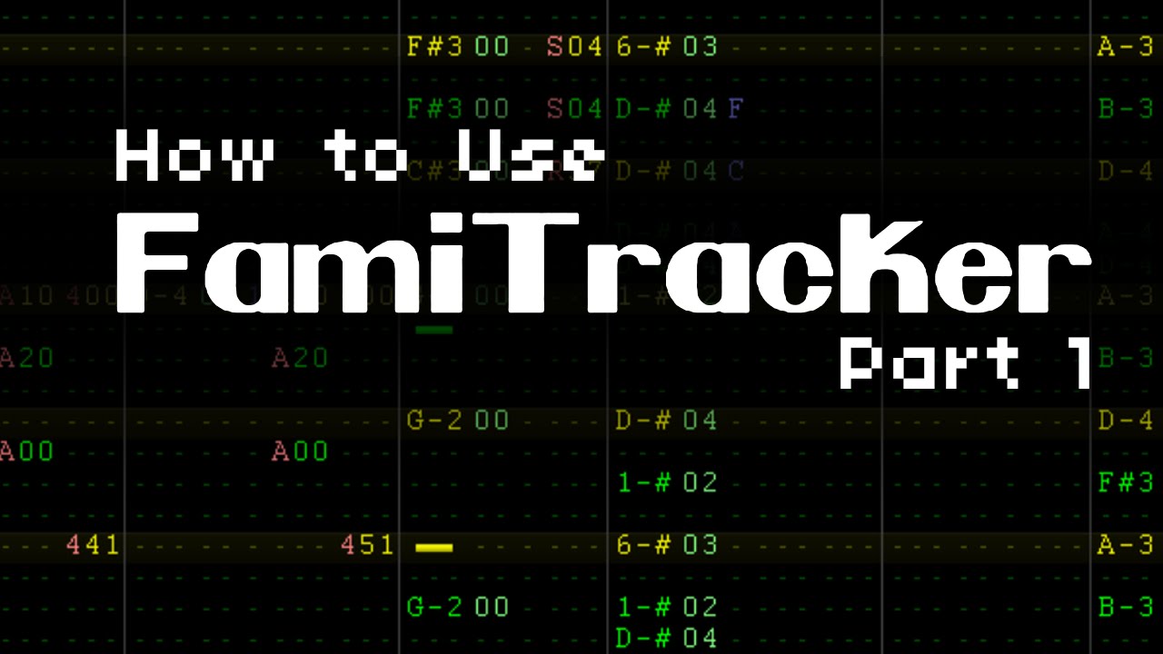 Как использовать Famitracker (часть 1) — введение и интерфейс
