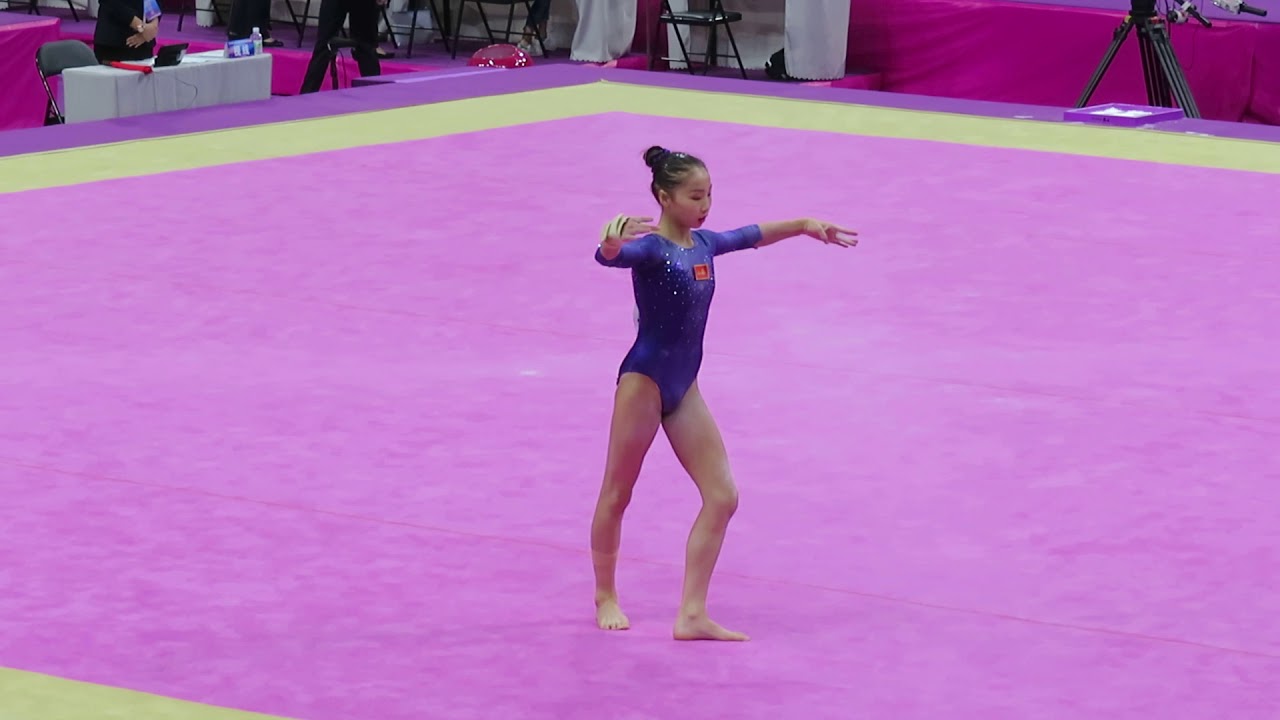 Wang Jingying - FX Qual - 2019 CHN Nationals Zhaoqing