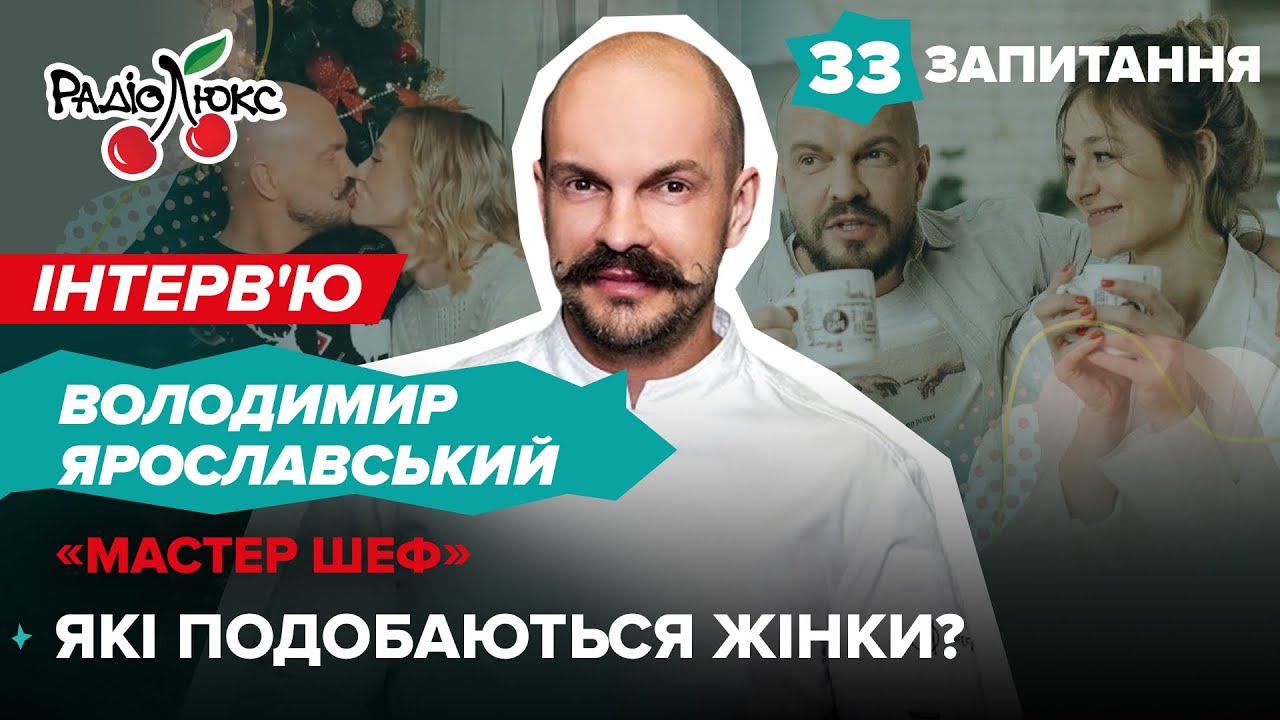 ЯРОСЛАВСЬКИЙ: які жінки подобаються, дорогі страви у супермаркетах, дружба з Ектором | 33 запитання