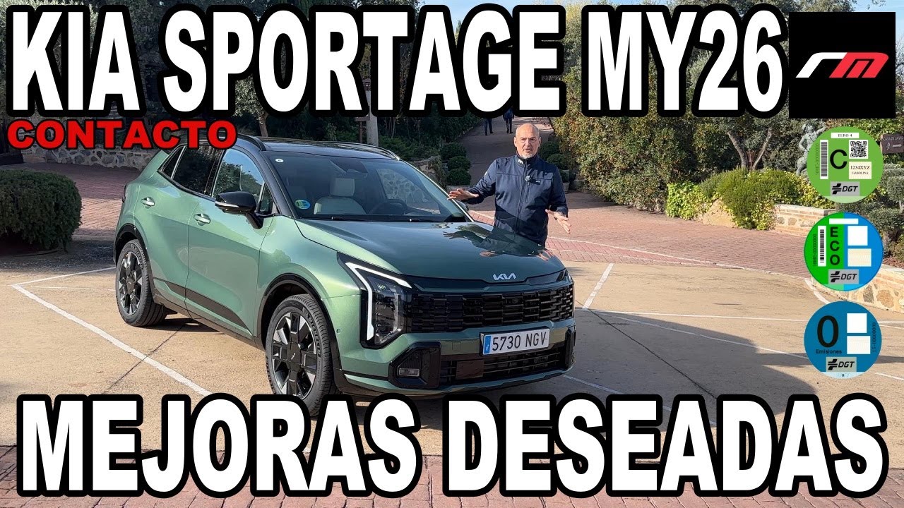 KIA SPORTAGE FL MY26 | SUV-C MHEV ICE PHEV | CONTACTO | revistadelmotor.es