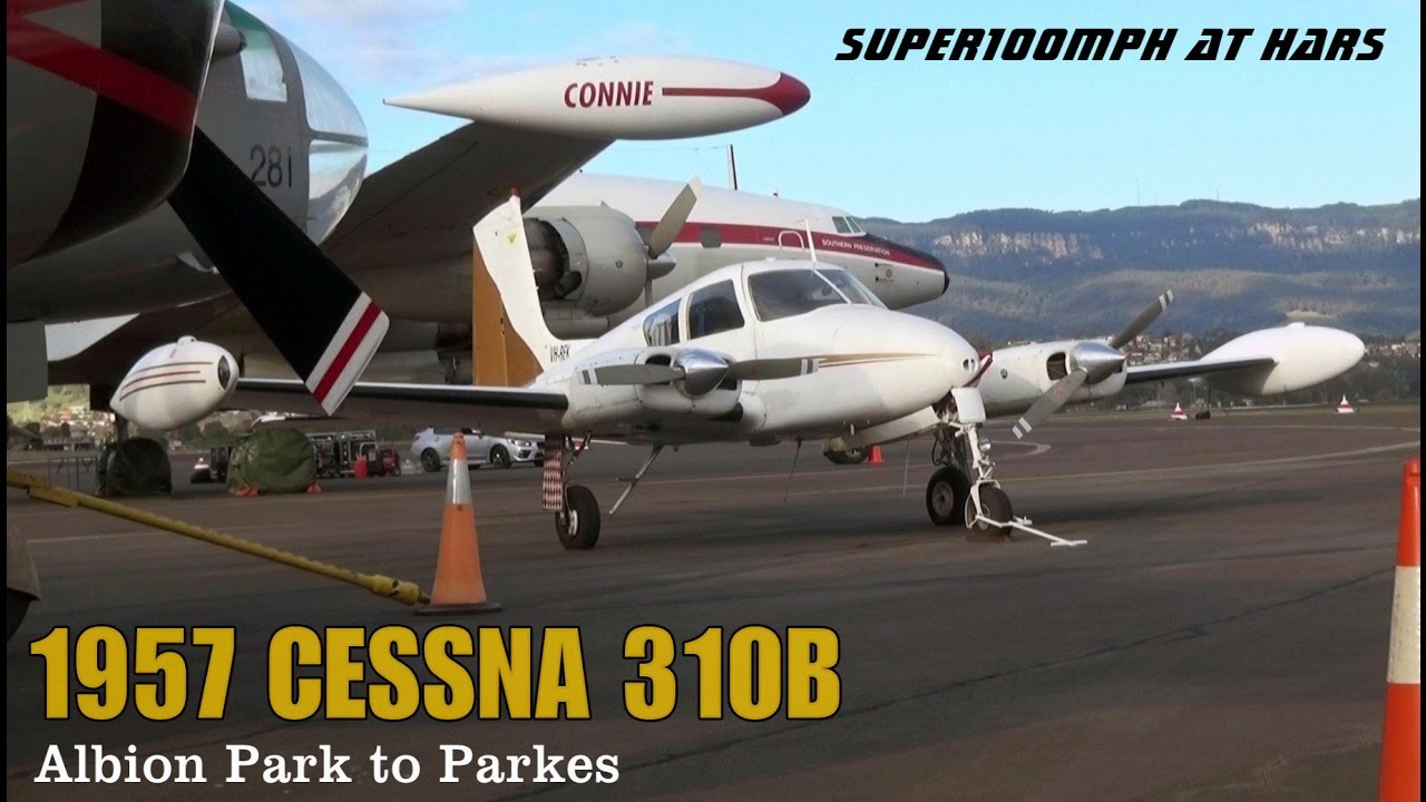 HARS 1957 CESSNA 310B Albion Park to Parkes