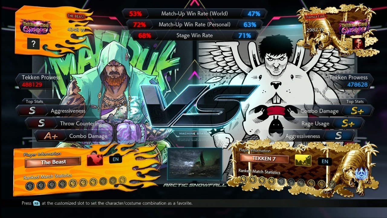BSK (Marduk) VS Hamza Law (Law) Tekken 7 Pakistan