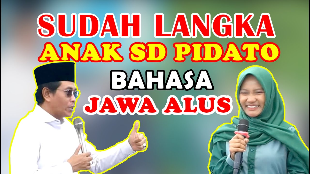 langka anak kecil bisa bahasa jawa alus di pengajian kh. anwar zahid