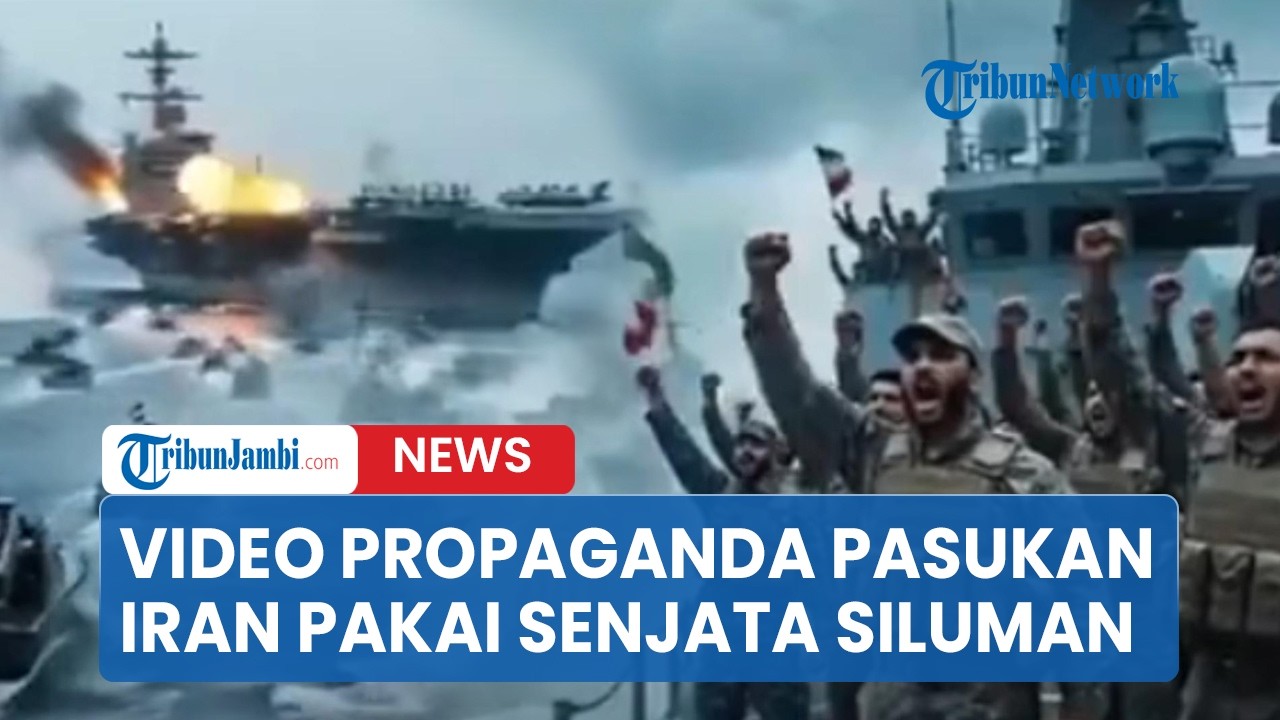 Iran Rilis Video Propaganda Hantam USS Abraham Lincoln Pakai Senjata Siluman