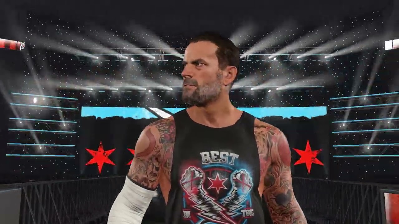 wwe2k25 2026 cm punk vs aj