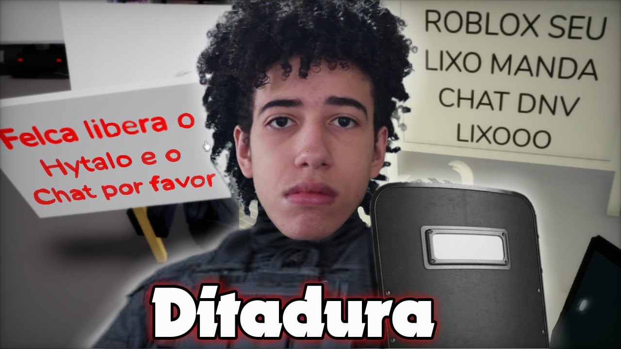 Os CAÓTICOS protestos no ROBLOX KKKKK