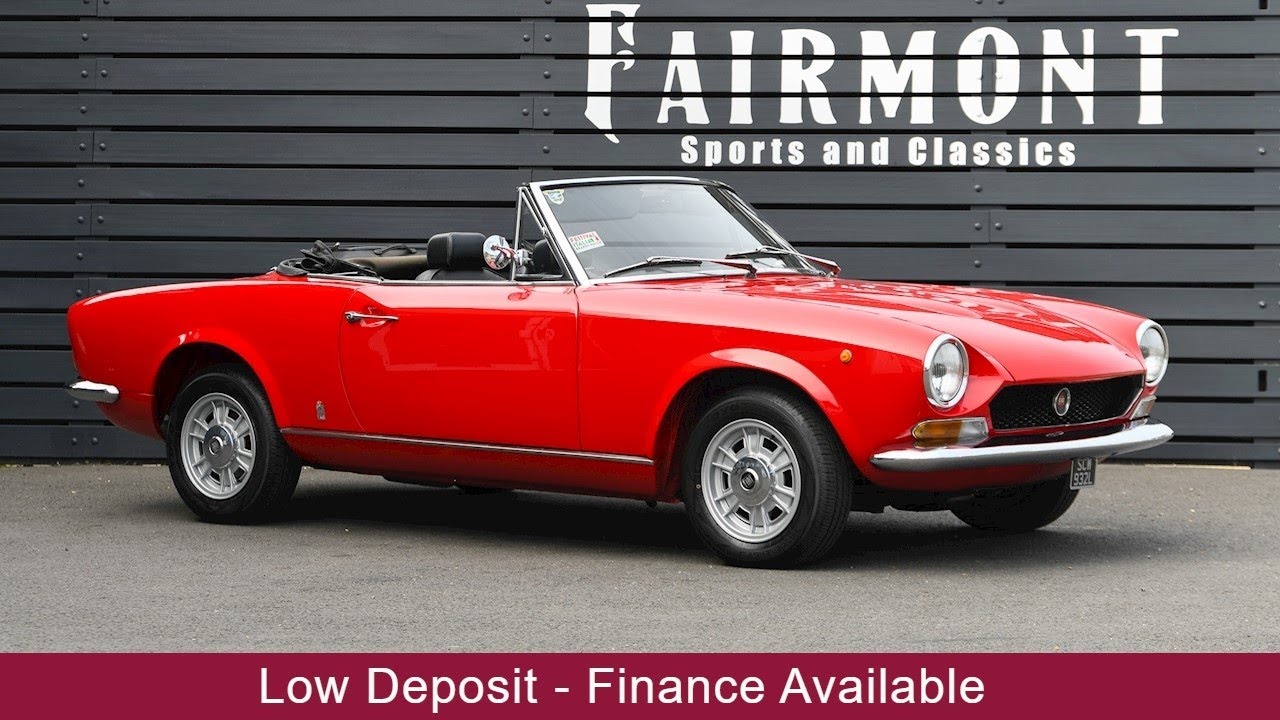 Fiat 124 Spider CS1 1973 года: прогулка и поездка — Fairmont Sports and Classics