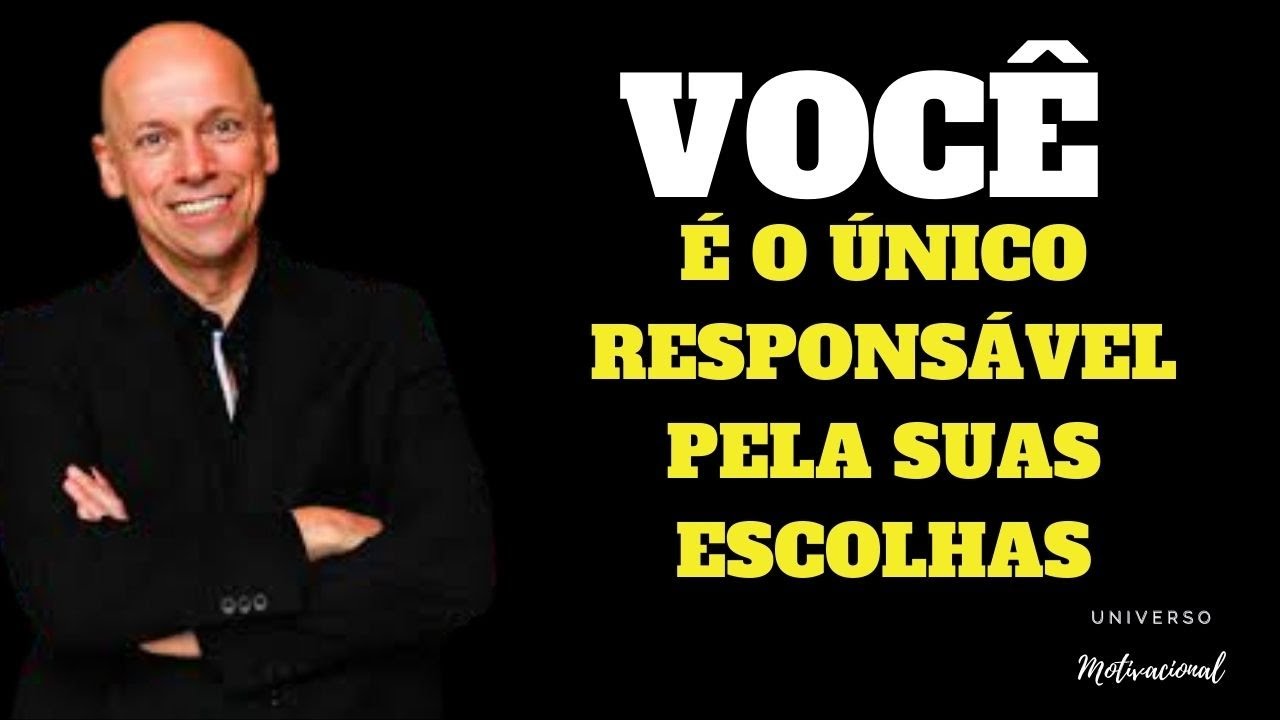 VOCÊ É O ÚNICO RESPONSÁVEL PELAS SUAS ESCOLHAS l Leandro Karnal - Motivacional