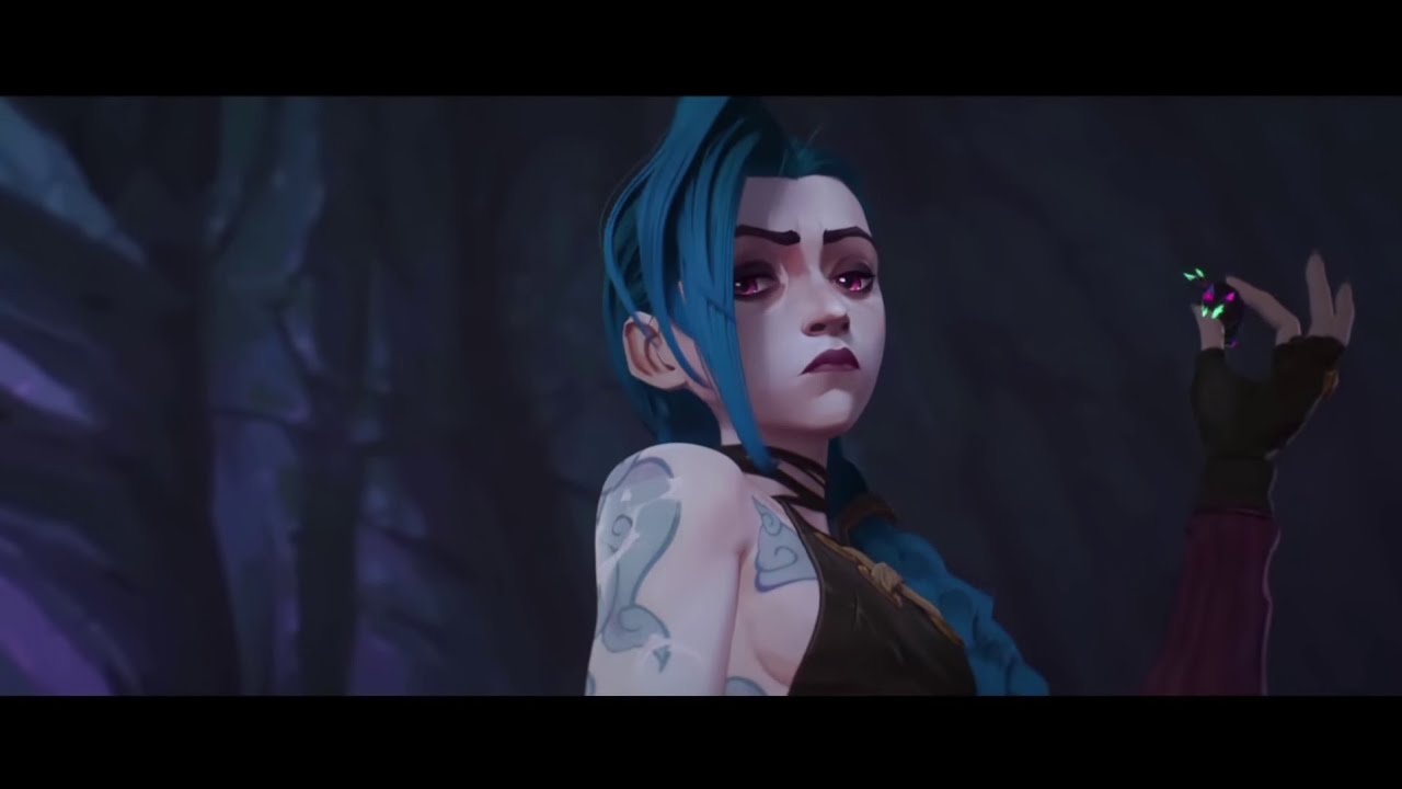 [4K] Jinx and Isha scene in Jinx Lair | ARCANE Season 2 clip