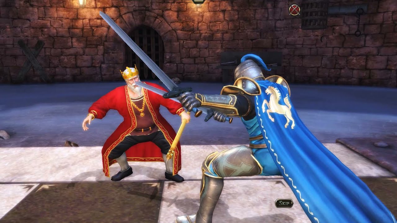 Cảnh chiến đấu của quân Mã trong Battle Chess Game Of King | Action scenes of Knight in battle chess