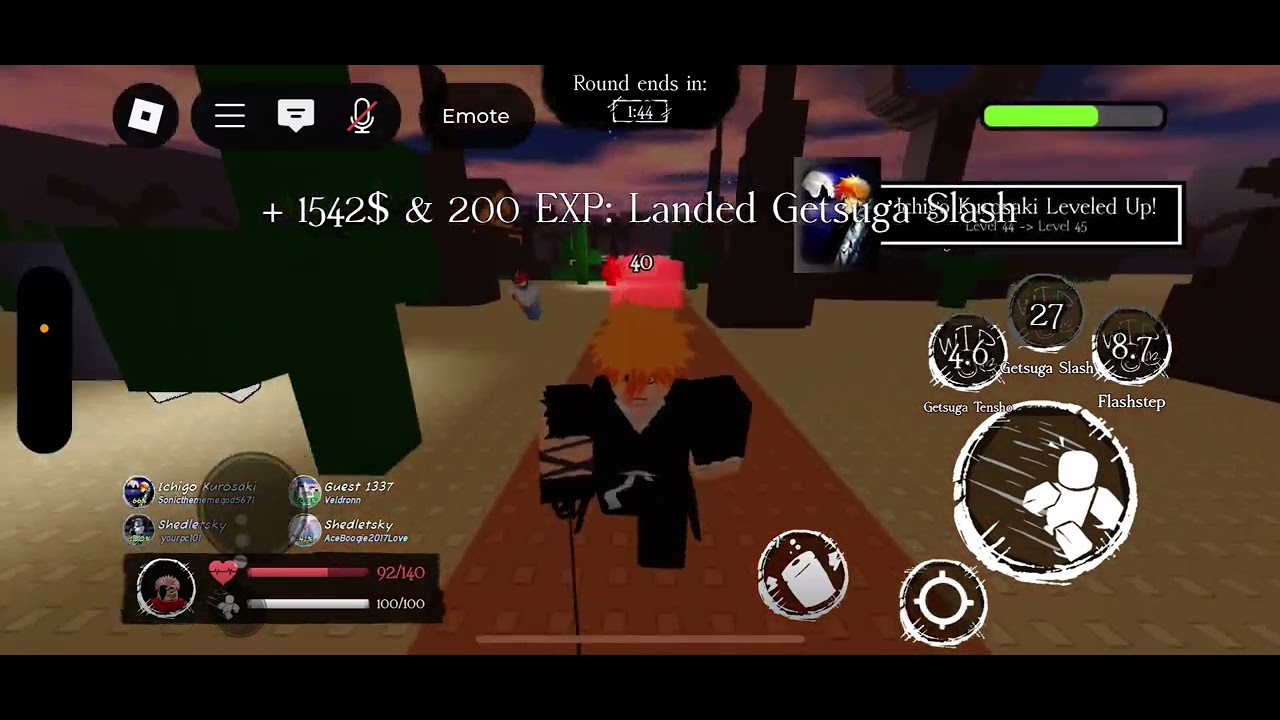 I won against a toxic targeter in Roblox Forgotten