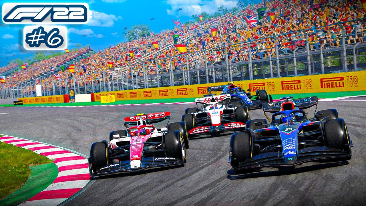 F1 22 - MODO CARREIRA - MESMO SENDO ATRAPALHADO, FOMOS GUERREIROS HOJE! - EP 06