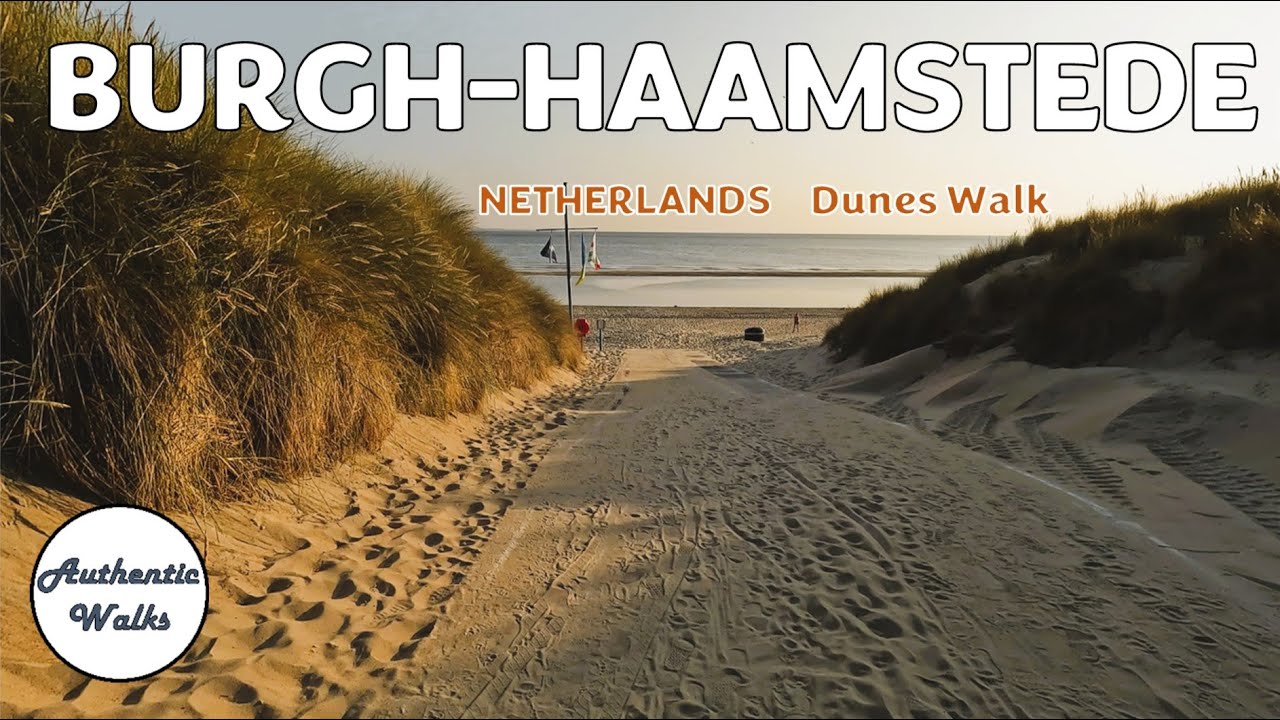 BURGH-HAAMSTEDE Relaxing Evening Beach & Dunes Walk [4K] - Burgh-Haamstede, Zeeland, Netherlands