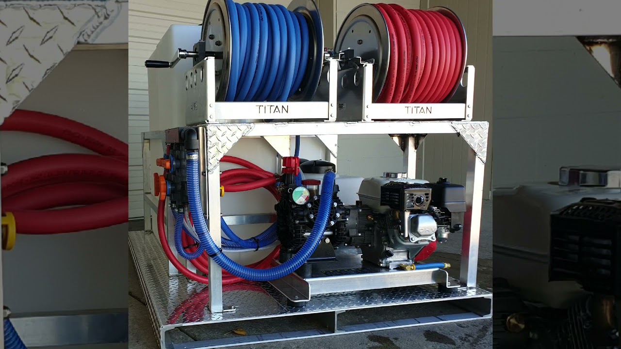 Tsunami Soft Wash Skid