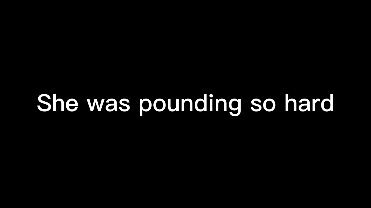 Female heartbeat racing while getting excited