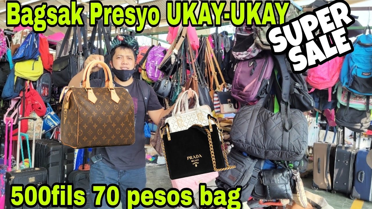 BAGSAK PRESYO UKAY-UKAY BAG BUKAS NA ULIT MGA BAG SA HARAJ
