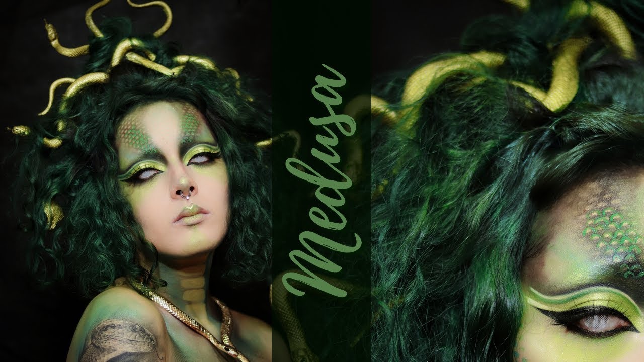 Medusa 🐍 | Tiara de Cobra DIY + MAQUIAGEM para Halloween e Carnaval | Nox et Lux