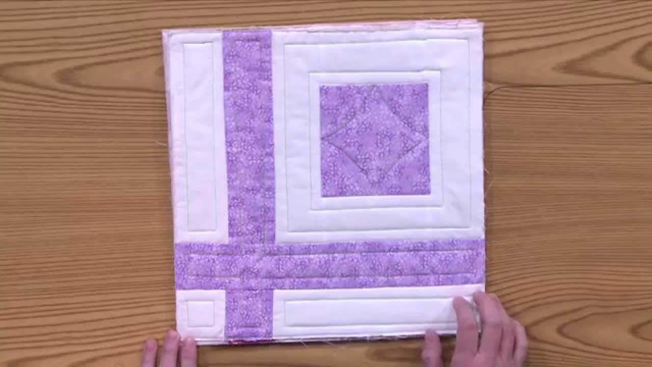 Machine Quilting with Quiltmaker: One Block Quilted 3 Ways  May/June '15