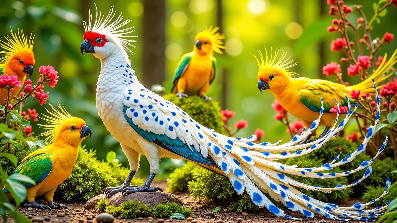 Маленькие чудеса природы: Самые яркие и красивые птички с чарующими песнями