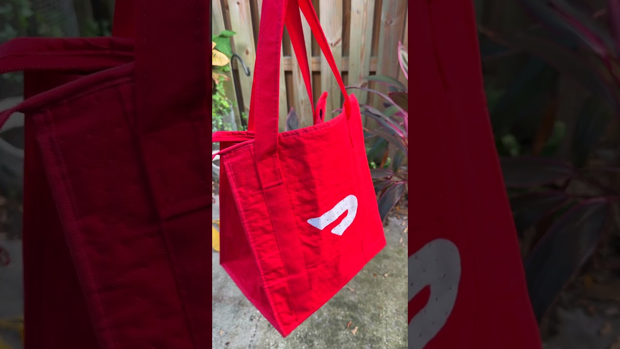 DoorDash Bag 🟥 #doordash #doordashdriver #doordashdelivery #doordasher #doordashfamily