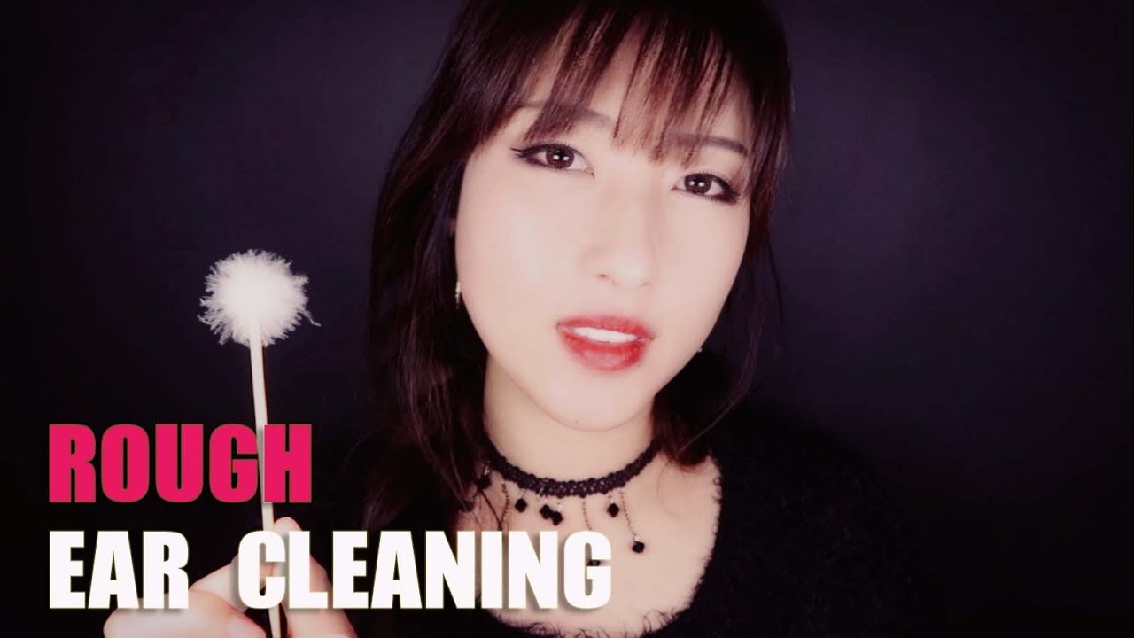 ASMR. Rough & Fast Ear Cleaning (No Talking)